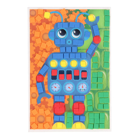 Fabriquez votre propre robot mosaïque