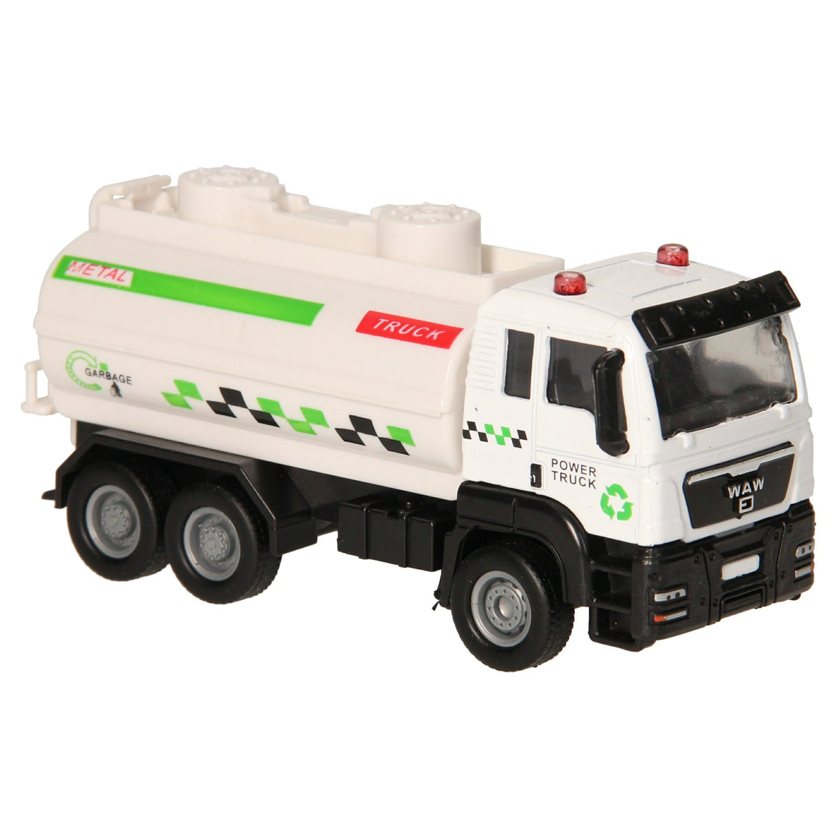 Die-cast Municipal Works Recycle Truck