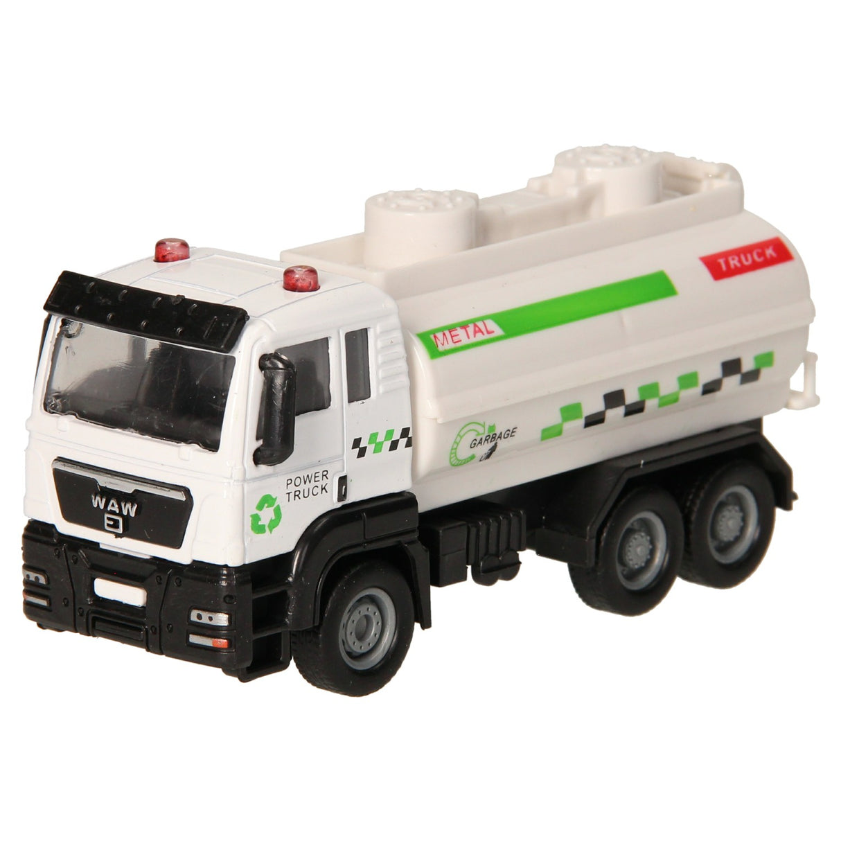 Die-cast Municipal Works Recycle Truck