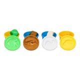 Set d'argile pour restauration rapide - 4 pots en argile - 10 pcs.