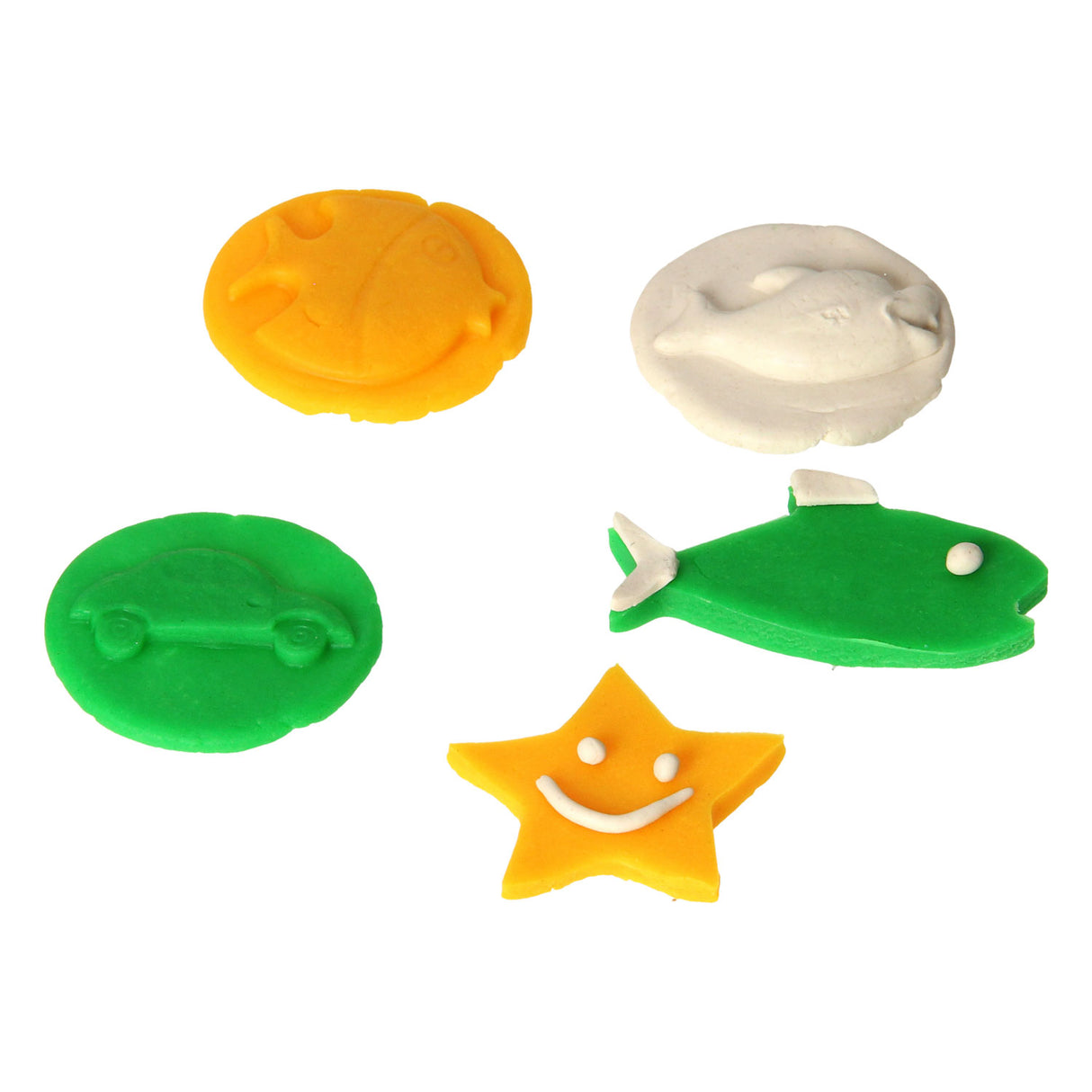 Set d'argile pour restauration rapide - 4 pots en argile - 10 pcs.