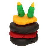 Ensemble d'argile - friandises - 4 pots en argile - 11 pcs.