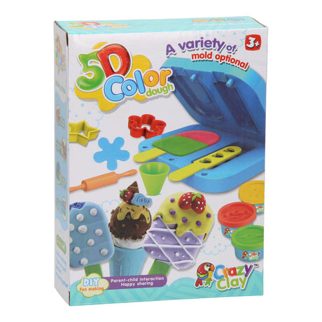 Ensemble de sucettes glacées en argile - 4 pots en argile