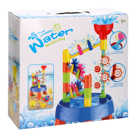 Jouets Lobbes, par exemple piste de jeu aquatique avec ensemble de plage, 23 pcs.