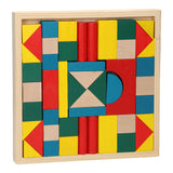 Blocs de construction en bois, 48 ​​pièces.