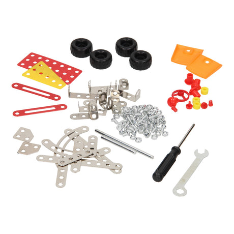 Construction de voiture de course en métal, 109 pcs.