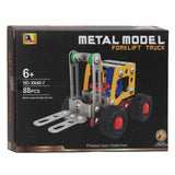 Jeu de construction pour chariot élévateur, 88 pièces.