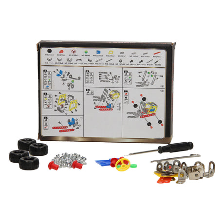 Jeu de construction pour chariot élévateur, 88 pièces.
