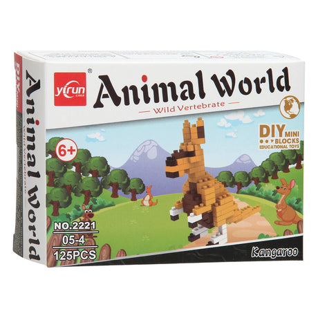 Jeu de construction animaux