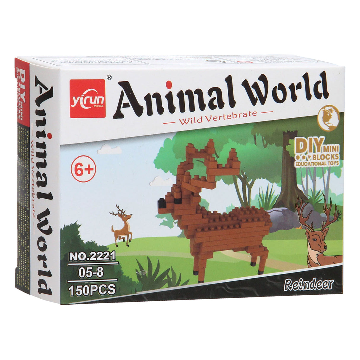 Jeu de construction animaux