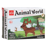 Jeu de construction animaux