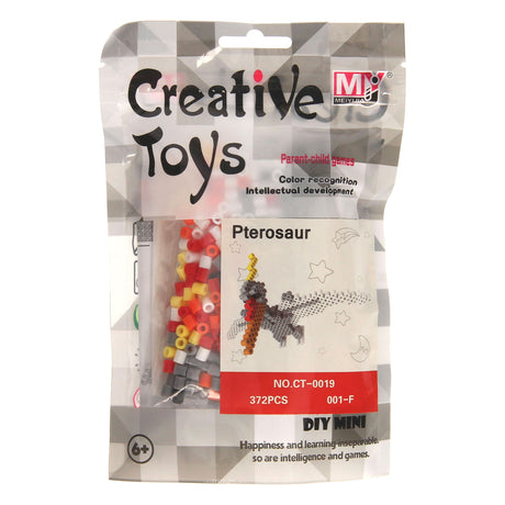 Set de perles thermocollantes dinosaure