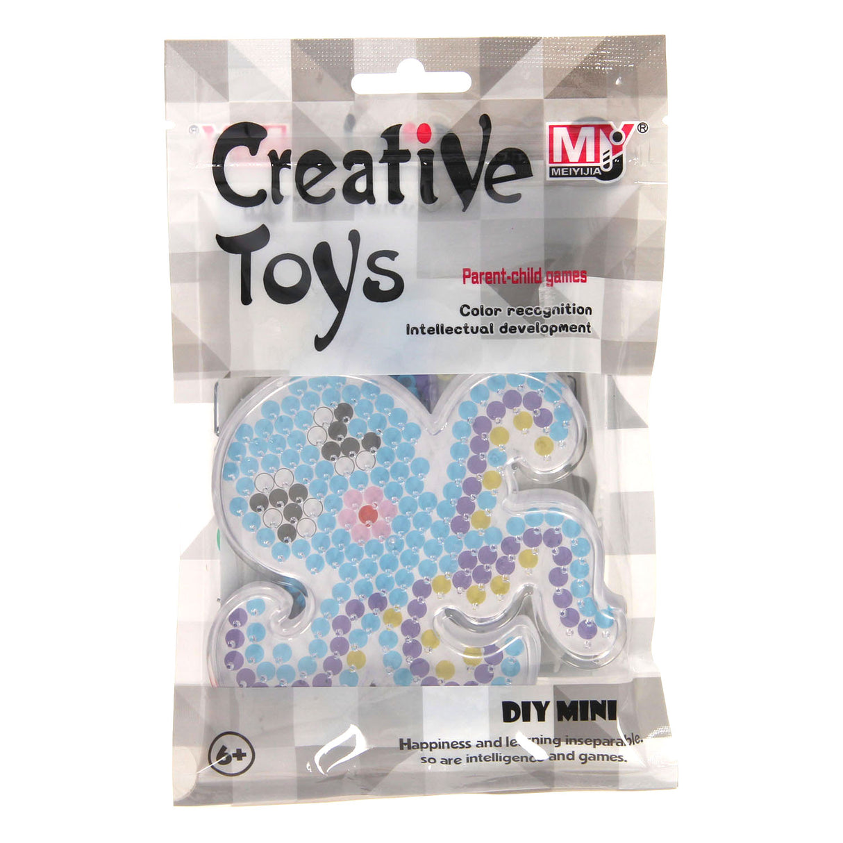 Set de perles thermocollantes animaux