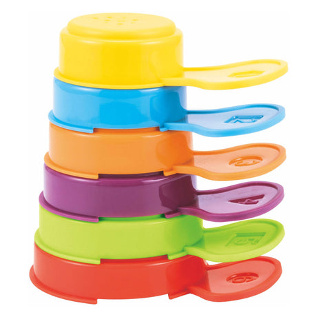 Gobelets empilables avec anse, 6 pcs.