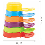 Gobelets empilables avec anse, 6 pcs.