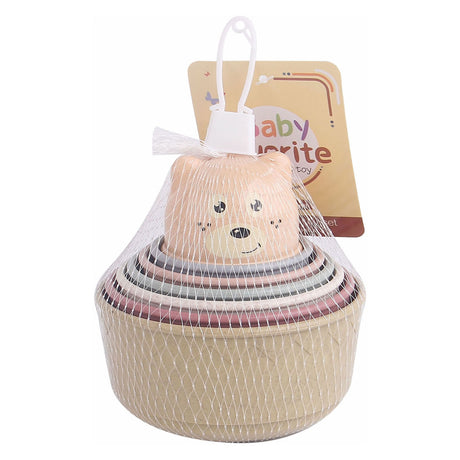 Gobelets empilables pastel, 6 pcs.