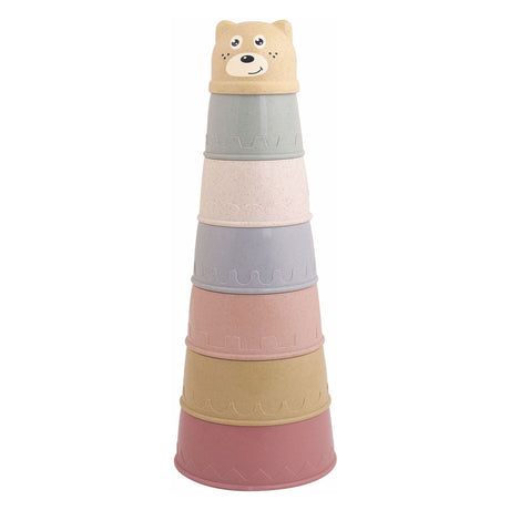 Gobelets empilables pastel, 6 pcs.