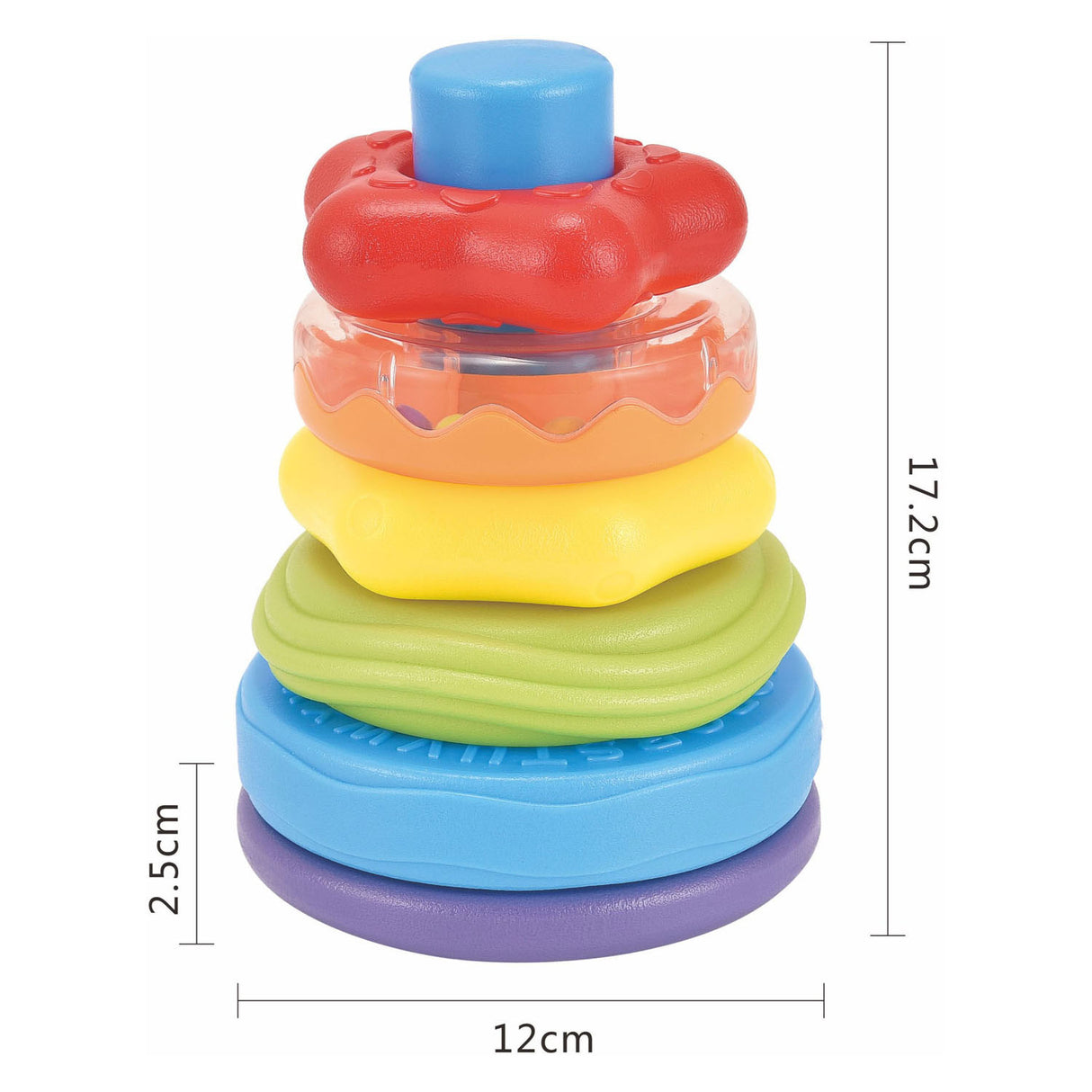 Jouets Lobbes, par exemple tour à empiler pour bébé