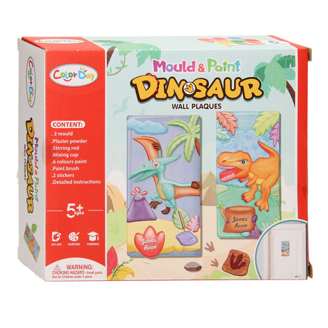 Jouets Lobbes, par exemple, moulage en plâtre, aimants pour réfrigérateur, dinosaure