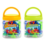 Jeu de construction formes d'animaux dans une boîte de rangement, 32 pcs.