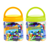 Coffrages de construction dans une boîte de rangement, 156 pcs.