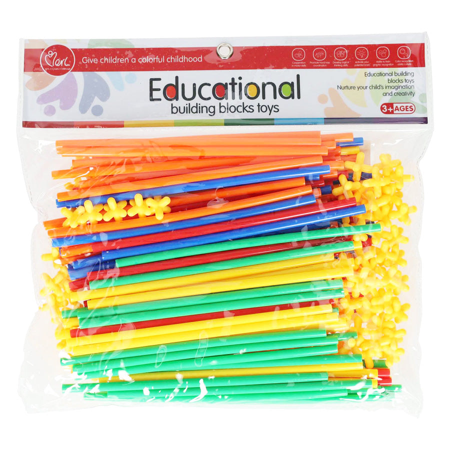 Pailles de construction, 200 pcs.