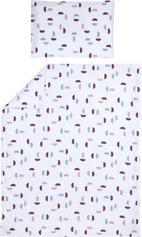 Housse de couette Meyco baby shape pour lit - lilas - 100x135cm