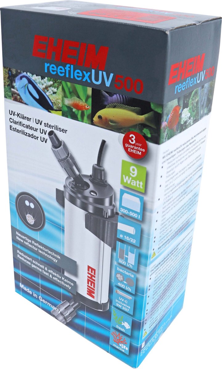Éclairage d'aquarium Eheim - Stérilisateur UV reeflex