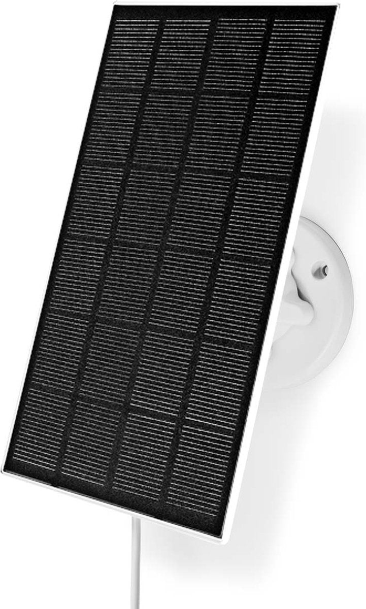 Panneau solaire Nedis - 5,3 v dc - 0,5 a - USB type-c - longueur du câble : 3,00 m - accessoire pour : wificbo32wt wificbo33wt wificbo51wt