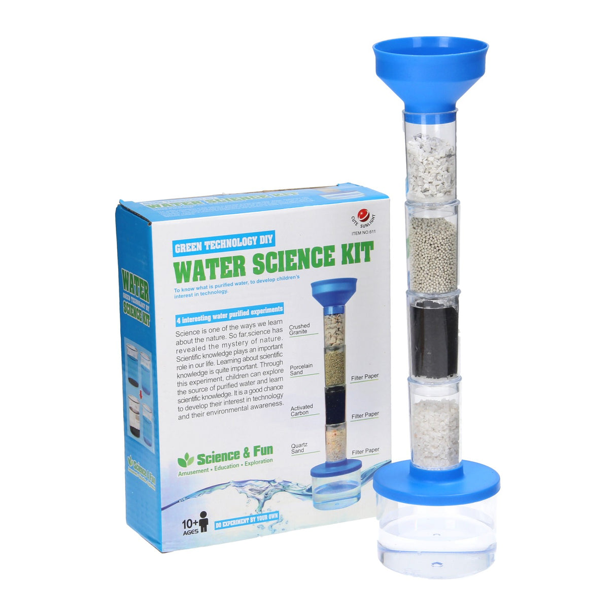 Kit scientifique sur l'eau
