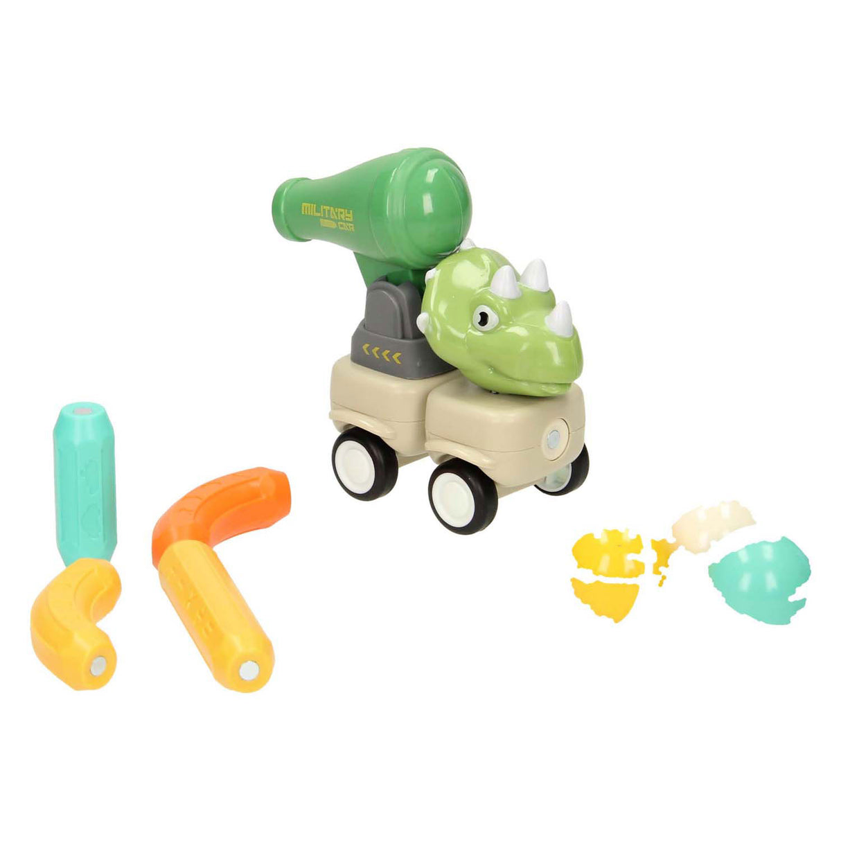 Jeu d'aimants dinosaure, 8 pcs.