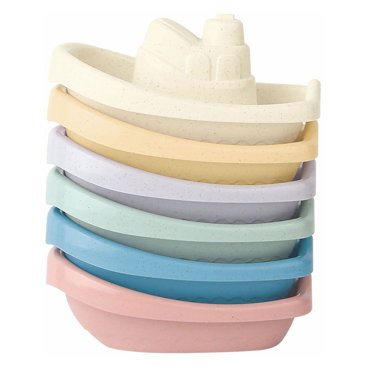 Bateaux de bain pastel, 6 pcs.