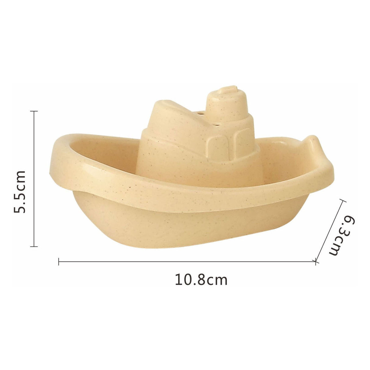 Bateaux de bain pastel, 6 pcs.