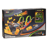 Duell lanseringssett loopings racing spor