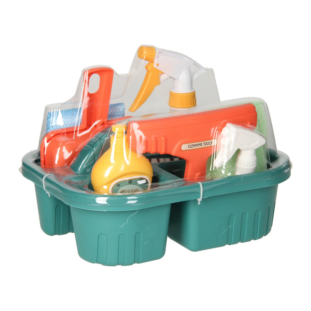 Schoonmaakset in tray, 7dlg.