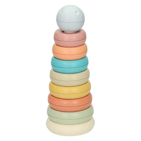 Lobbes jouets par exemple tour à empiler bébé pastel