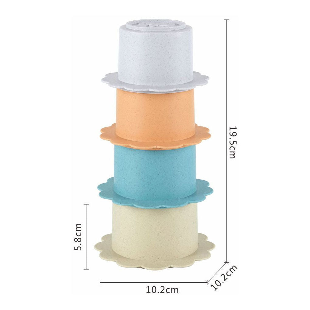 Set of bath toy pastel, 12dlg.