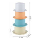 Ensemble de jouets de bain pastel, 12 pièces.