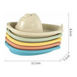 Ensemble de jouets de bain pastel, 12 pièces.