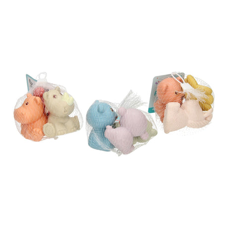 Animaux de bain en filet, 3 pcs.