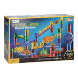 Piste de marbre qui brille dans le noir, 84 pcs