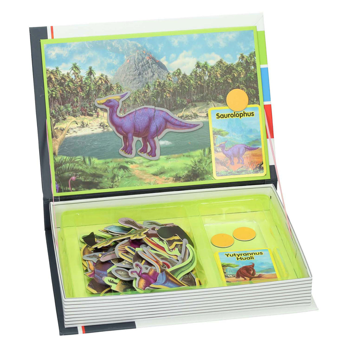 Valise magnétique dinosaure