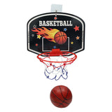 Basketbalbord met bal