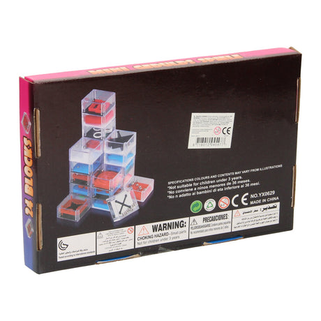 Mini cube de jeu de patience, 24 pcs.