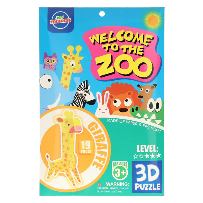 Kit de construction girafe 3D