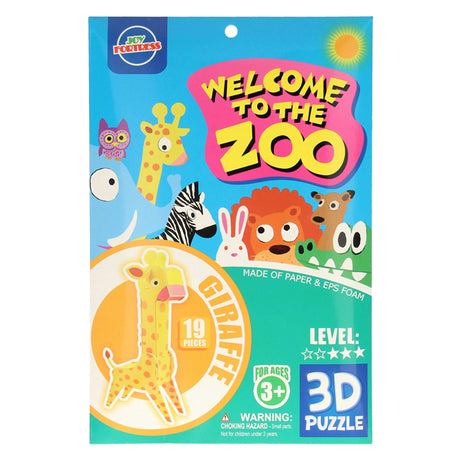Kit de construction girafe 3D