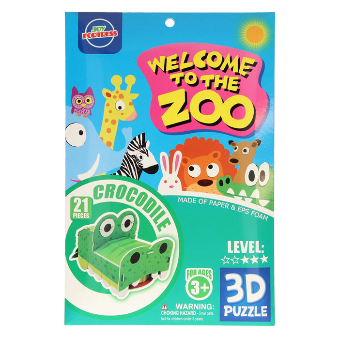 Kit de construction crocodile 3D