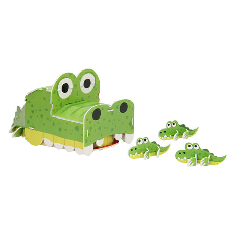 Kit de construction crocodile 3D