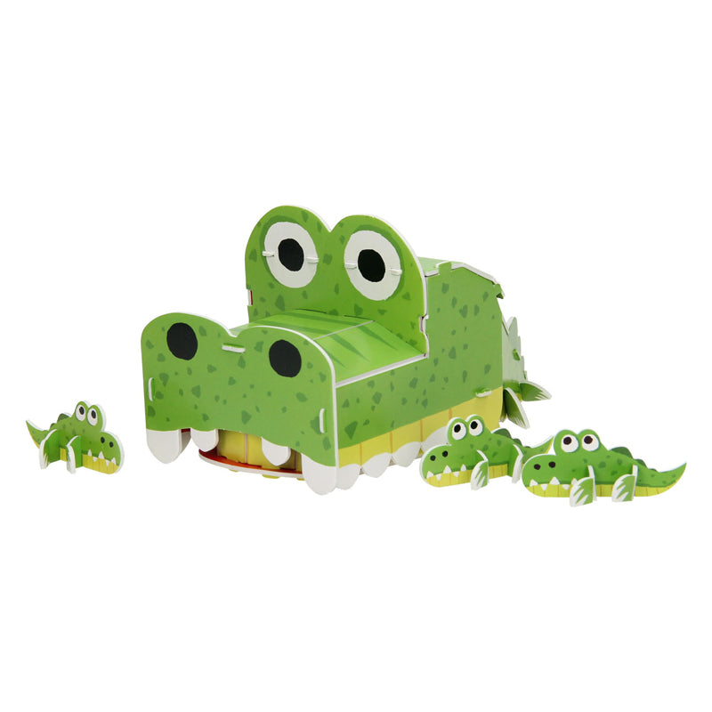 Kit de construction crocodile 3D