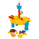 Water table pirate boat with accessories.